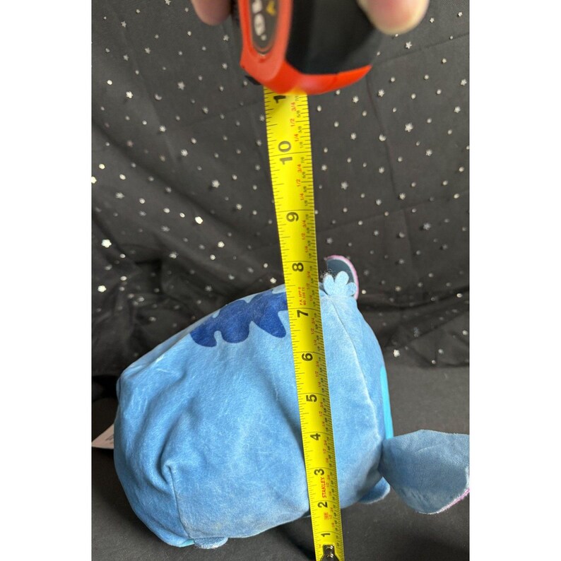 Peluche pequeño de Stitch Tsum Tsum de Disney, 18 cm, Lilo & Stitch, azul imagen 8