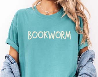 Chemise rat de bibliothèque Comfort Colors®, cadeau pour amateur de livres, t-shirt livresque, tenue de club de lecture, t-shirt rat de bibliothèque, t-shirt pour professeur de lecture