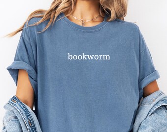 Chemise rat de bibliothèque Comfort Colors®, cadeau pour amateur de livres, t-shirt livresque, tenue de club de lecture, t-shirt rat de bibliothèque, t-shirt pour professeur de lecture