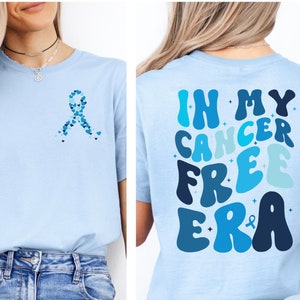 In My Cancer Free Era Shirt for Breast Cancer Month Cancer T-shirt Pink Ribbon Tee Cancer Free Shirt Cancer Warrior Tee Cancer Wear Pink Tee