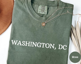 Comfort Colors® Washington D.C. Shirt Free DC Protest Shirt Human Rights Tee Resist Federal Overreach Protest DC Sub Protest Shirt