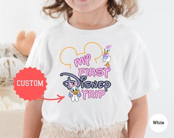 T-shirt Mon premier voyage Disnep Mon premier voyage Disney 2025 Chemise Mon premier voyage Disneyland 2025 Premier voyage Disneyworld Chemise Disney Chemise Disneyland