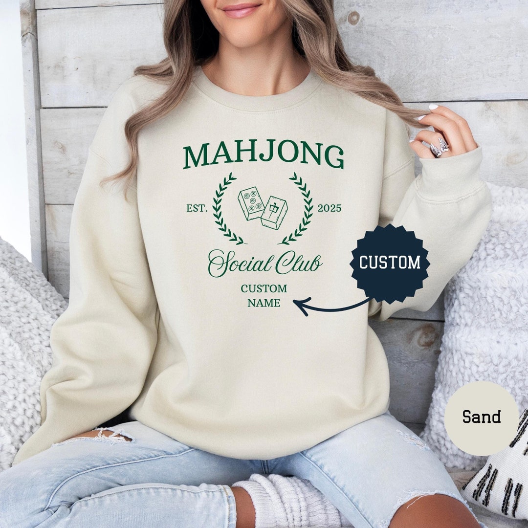 Mahjong Collage Sweatshirt main image 1