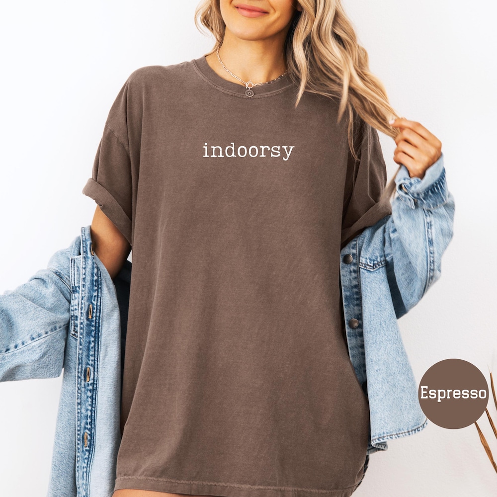 Comfort Indoorsy Shirt Funny Shirt For Her Sarcasm Shirt Antisocial Shirt Hipster T-Shirt Introvert Shirt Humor Shirt Awkward Shirt Foxyshop