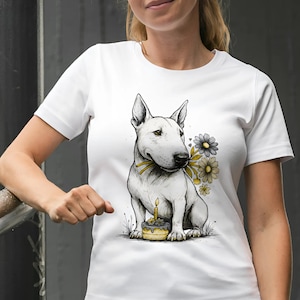 Bull Terrier Shirt | Comfort Colors Shirt | Funny Dog Shirt | Pet Lover Gift | Dog Breed Tee | Bull Terrier T-shirt