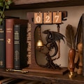 Dragon Wooden Book Tracker,  2D Fantasy Reading Counter, Books Read This Year Organizer product logo