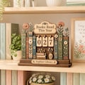 Personalized Wooden Book Tracker, Reading Log Display, Books Read Counter, Library Decor product logo