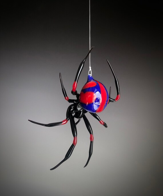 Art Glass Radioactive Spider Etsy