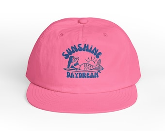 Gorra de surf de nailon reciclado: sombrero playero de secado rápido para el verano.