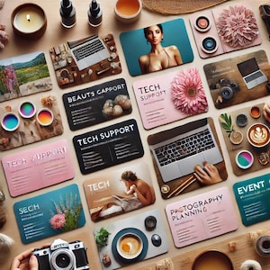 Service de conception de cartes de visite personnalisées | Mises en page professionnelles personnalisées