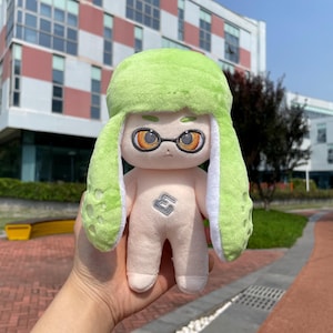 Agent 3 Splatoon Captain Plush Doll | Perfect for Display, Cosplay, Collecting & Gifts for Fans
