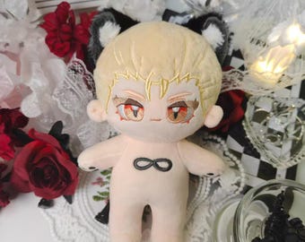 Resident Evil Wesker 20 cm Plüschpuppe-Handgemachte Baumwollpuppe-Perfektes Geschenk für Fans