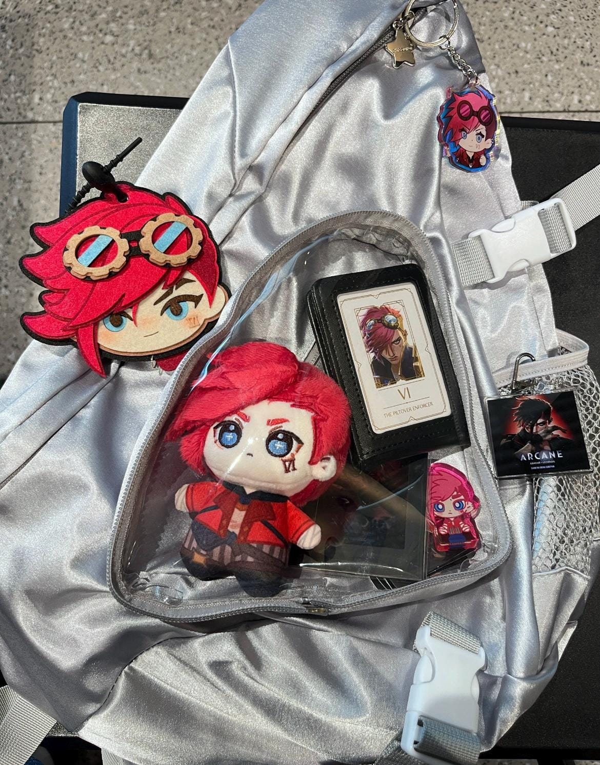 リーグ・オブ・レジェンド ヴィ ぬいぐるみ – アーケイン風 10cm 人形