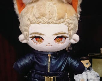 Resident Evil Wesker 20 cm Plüschpuppe-Handgemachte Baumwollpuppe-Perfektes Geschenk für Fans