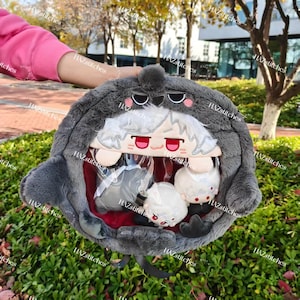 Love and Deepspace Sylus Plüsch Itabags-Perfektes Geschenk für Sylus Fans- crossbody oder als Rucksack