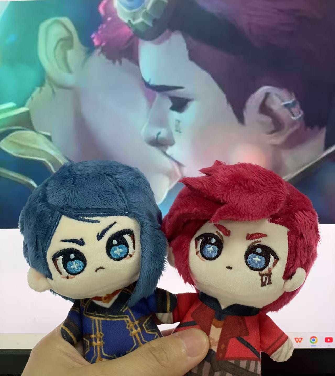 リーグ・オブ・レジェンド ヴィ ぬいぐるみ – アーケイン風 10cm 人形