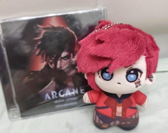 リーグ・オブ・レジェンド ヴィ ぬいぐるみ – アーケイン風 10cm 人形