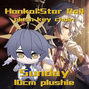 Anime Honkai: Star Rail Sunday 10cm Stuffed Toy Plush-Perfect for Fans & Gifts