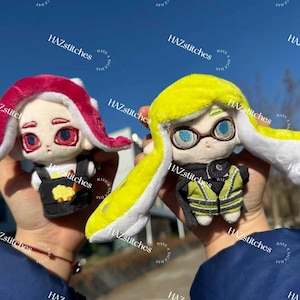 Agent 3 Plush Agent 8 Plush Splatoon Captain Stuffed Toy Doll