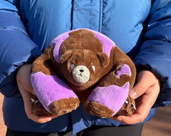 Peluche de Splatoon 3 Salmon Run / Peluche Mr Grizz Boss de 17 cm / reserva