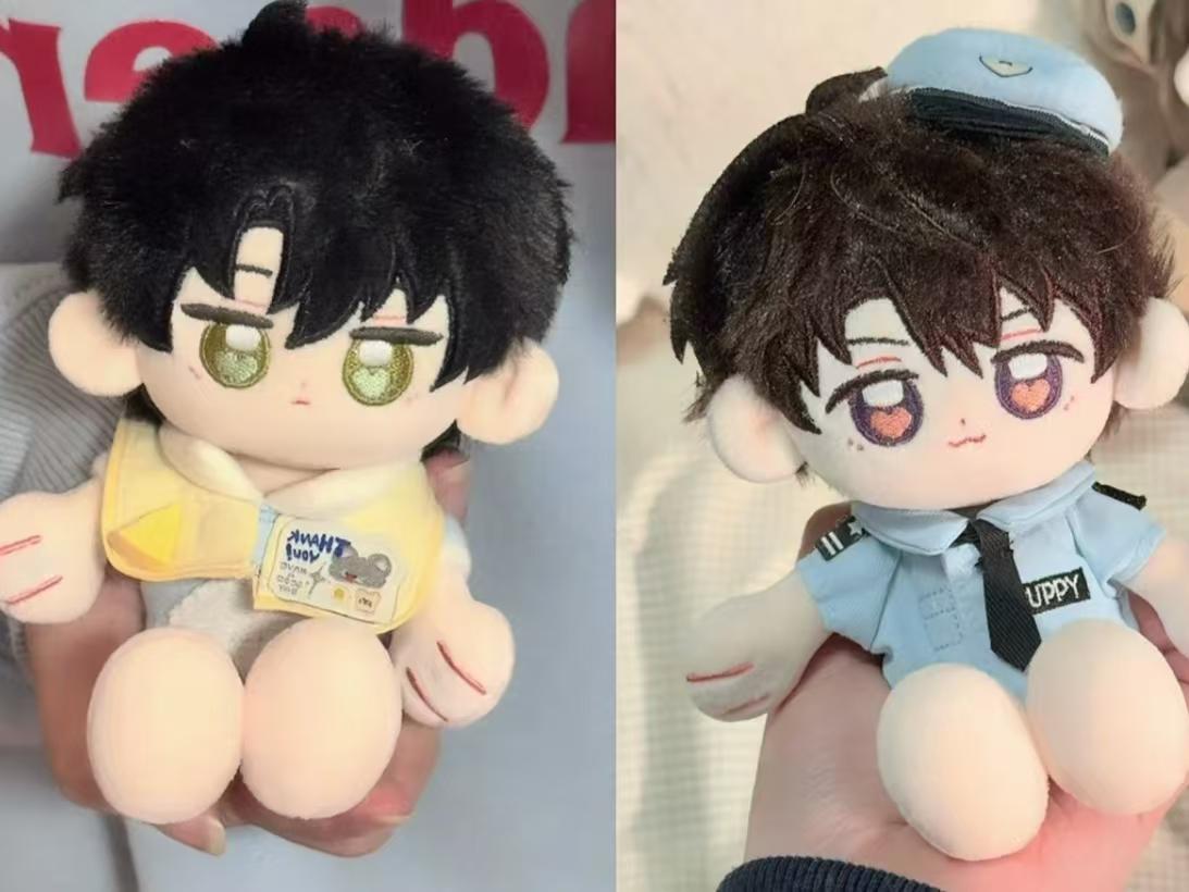 Love and Deepspace 10cm/20cm Plush Doll-xavier Zayne Rafayel Caleb