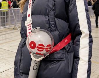 Kpop-lichtstickriem, houder lichtstickkoord, riem concerttour, K-Pop Concert ARMY-accessoire