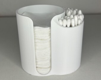 cotton pads/cotton swabs container