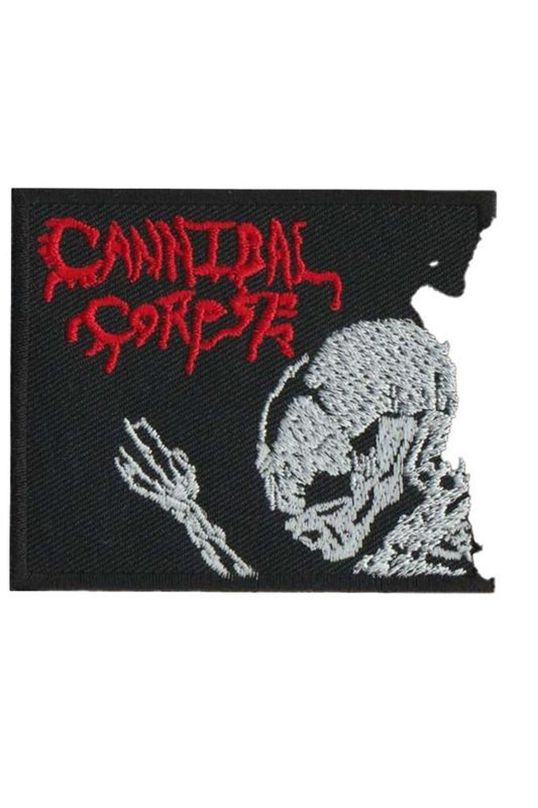 Cannibal Corpse Death Metal Band Embroidered Patch Badge Applique Iron ...