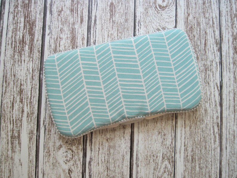 Blue Herringbone Baby Blanket Minky Baby Blanket Light Blue Etsy