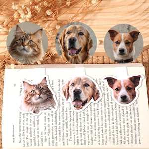 Marque-page Magnétique Personnalisé Pour Photo D'animal De