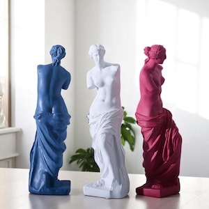 18 Inch Huge Venus De Milo Aphrodite Statue | Greek Goddess of Beauty Figurine | Mythology Home Decor |Collectible Art | Authentic Sculpture