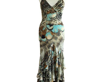 sachin and babi light blue dress ROBERTO CAVALLI  Found And Vision