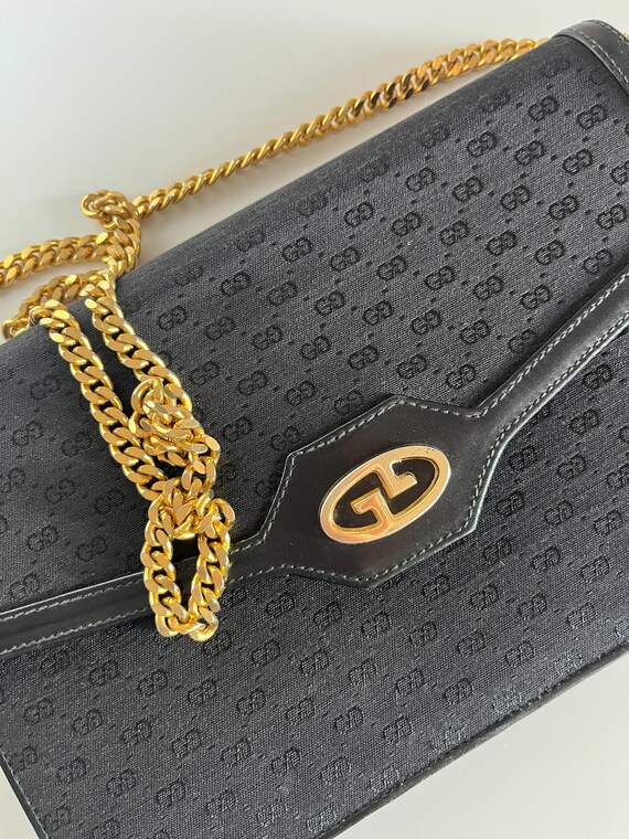 Extremely Rare Circa 70s 80s Gucci GG Monogram En… - image 2