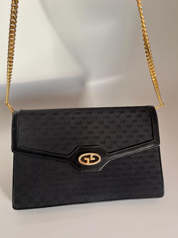 Extremely Rare Circa 70s 80s Gucci GG Monogram En… - image 5