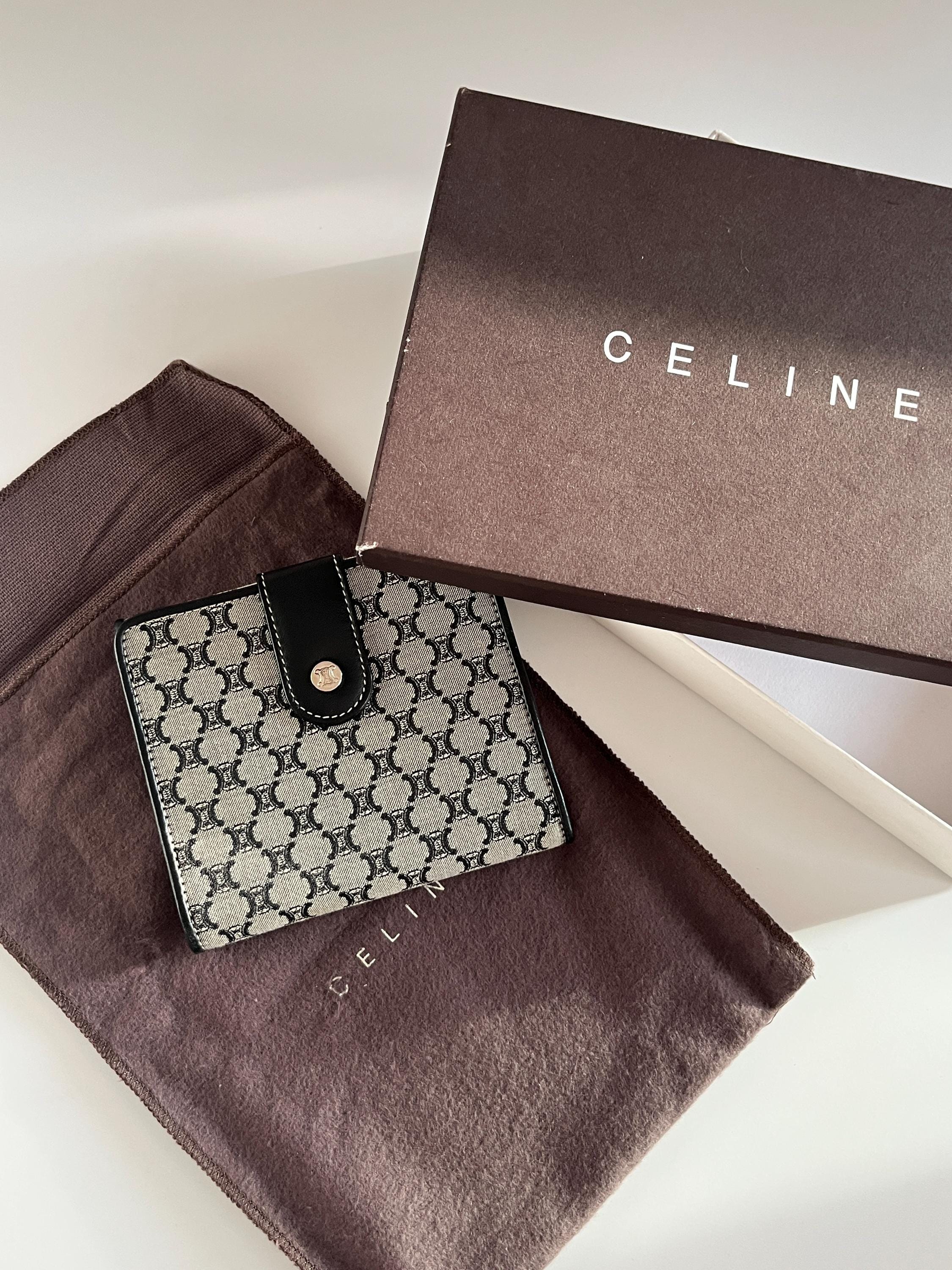 Vintage Celine Wallet - Etsy Vintage Celine Wallet - Etsy