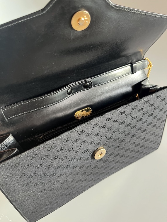 Extremely Rare Circa 70s 80s Gucci GG Monogram En… - image 4