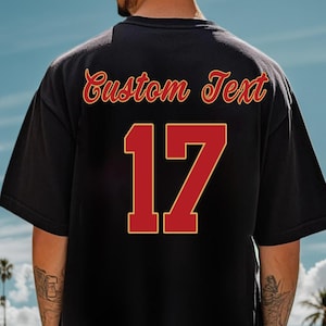 Custom Team Logo T Shirts With Name, Personalized Company Group Logo Tee, Back and Front Printing T Shirt Personalized, Business Logo Shirt