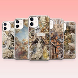 Ancient Greek Phone Case Mythology Athena Cover – Fits iPhone 16, 15, 14, 13, 12, 11 | Samsung S25, S24, S23, S22, A16, A56 | Pixel 9, 9Pro