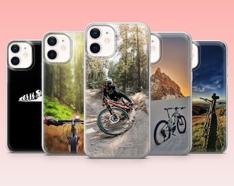 MTB-telefoonhoesje fietsen mountainbike hoes – past op iPhone 17, 16, 15, 14, 13, 12 | Samsung S25, S24FE, S23, S22, A16, A56 | Pixel 10, 9Pro, 8