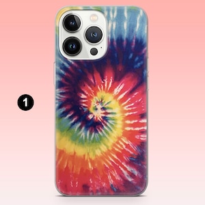 Vibrant Tie Dye Phone Case Rainbow Tye Dye Cover – Fits iPhone 18Pro, 17, 17e, 16, 15, 14, 13, Samsung S26, S25, A16, A56 | Pixel 11, 10Pro 1