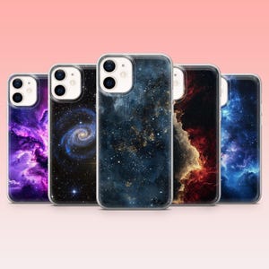 Space Phone Case Celestial Galaxy Cover – Fits iPhone 16, 15, 14, 13, 12, 11 | Samsung S25, S24Ultra, S23, S22, A16, A56 | Pixel 9, 9Pro, 8A