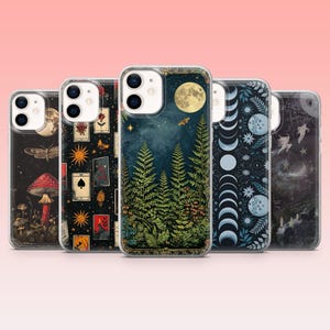 Tarot Witchy Phone Case Witch Nature Cover – Fits iPhone 17, 16, 15, 14, 13, 12 | Samsung S25, S24FE, S23, S22, A16, A56 | Pixel 10Pro, 9A