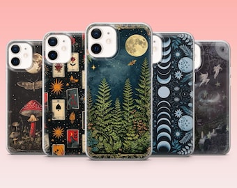 Tarot Witchy Phone Case Witch Nature Cover – Fits iPhone 17, 16, 15, 14, 13, 12 | Samsung S25, S24FE, S23, S22, A16, A56 | Pixel 10Pro, 9A