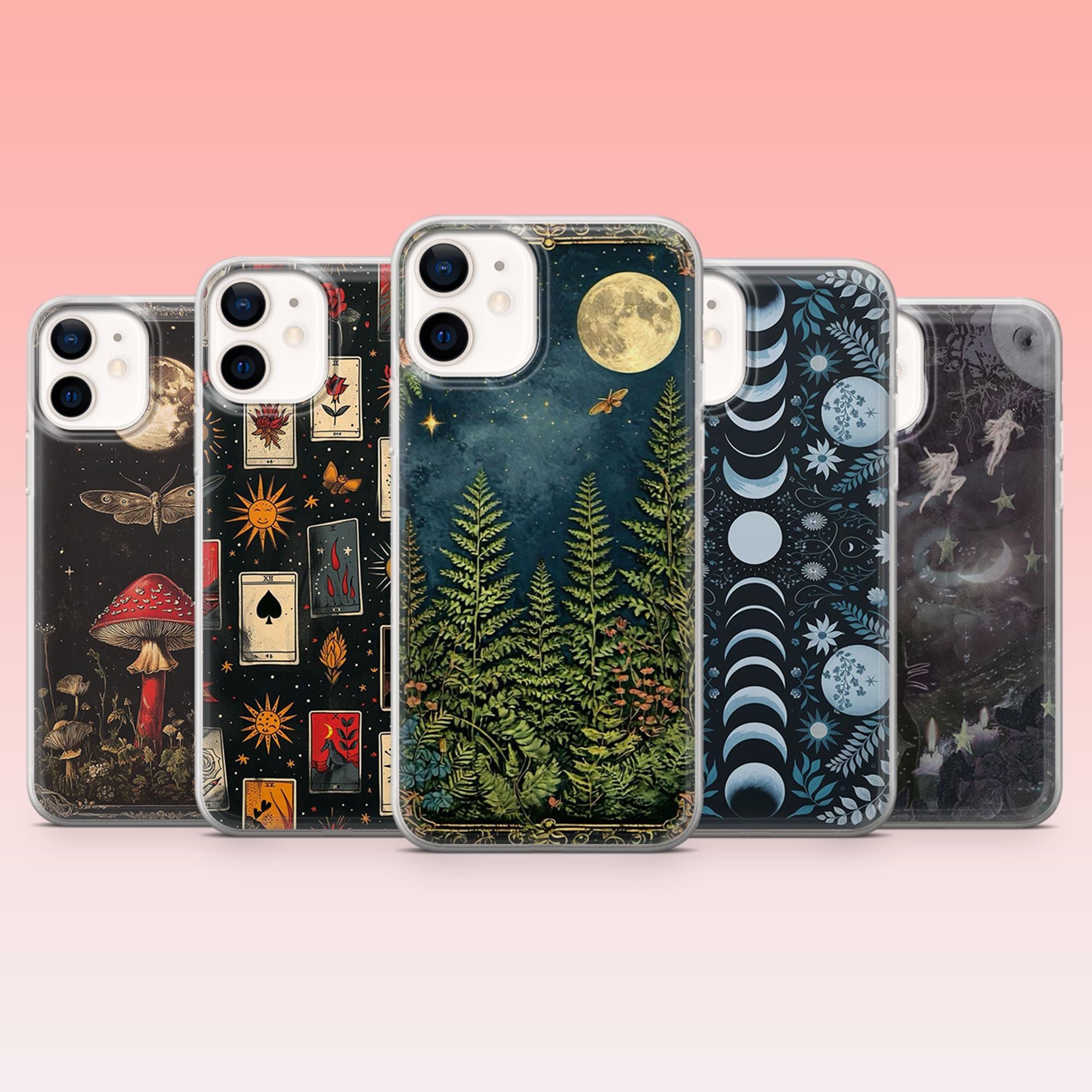 Copmob Cover iPhone 13 Mini con Cordino,Flip Portafoglio Custodia in