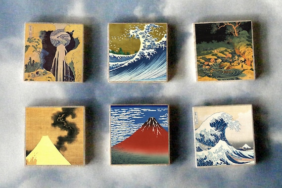The Great Wave Off Kanagawa Painting Katsushika Hokusai Refrigerator Magnet
