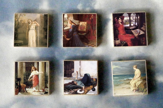 Undine by John William Waterhouse Giclee Canvas Print