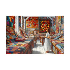 The Quilt Gallery Jigsaw Puzzle US: Challenging Patchwork Textile Art (110-1014 Pieces)