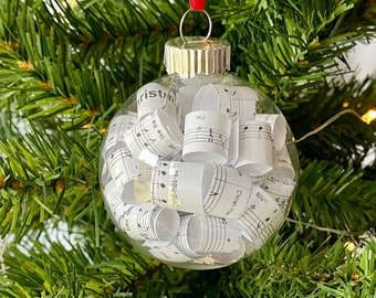 Christmas Music Ornament