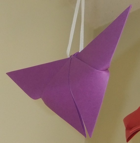 Origami Schmetterling Baby Mobile In Regenbogenfarben