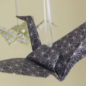 Custom Origami Crane Mobile Made to Order image 4